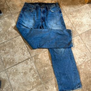 Lucky Brand 36x 32 straight leg jeans